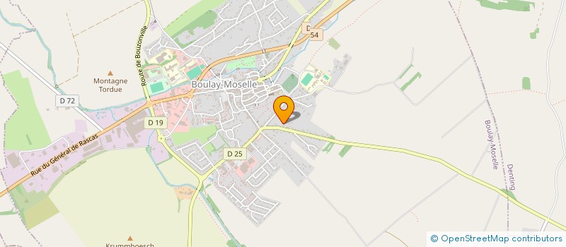 localisation de l'entreprise MADAME MARINE SCHMITT à BOULAY-MOSELLE
