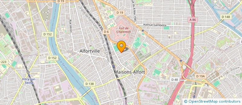 localisation de l'entreprise MADAME MARINE SCHNEIDER  MAISONS-ALFORT