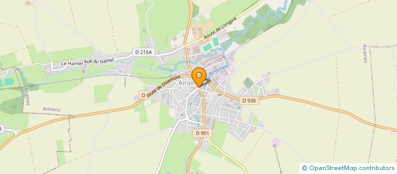 localisation de l'entreprise MADAME MARINE SCUDERINI  PONT-REMY