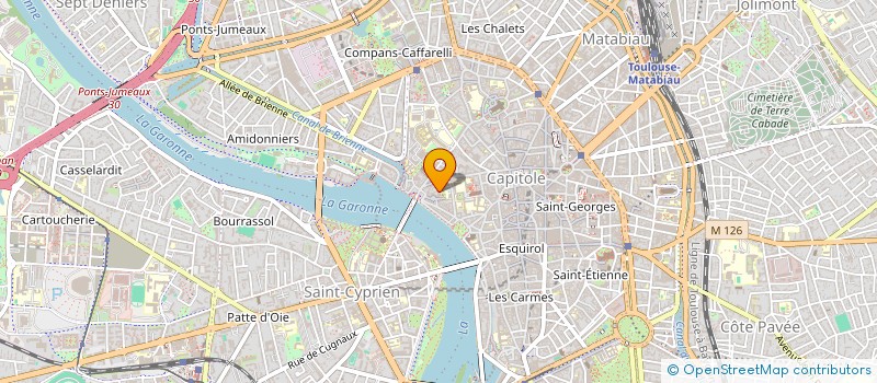 localisation de l'entreprise MADAME MARINE SELLAM  TOULOUSE