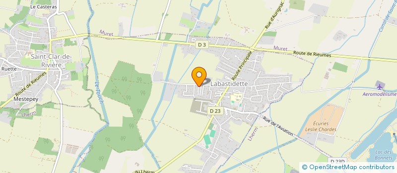 localisation de l'entreprise MADAME MARINE SERRA  EAUNES