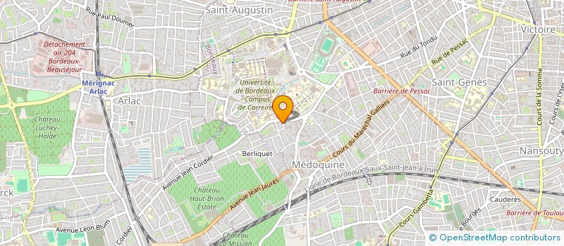 localisation de l'entreprise MADAME MARINE SEVILLANO  BORDEAUX