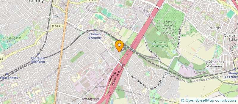 localisation de l'entreprise MADAME MARINE SIDLER  WISSOUS