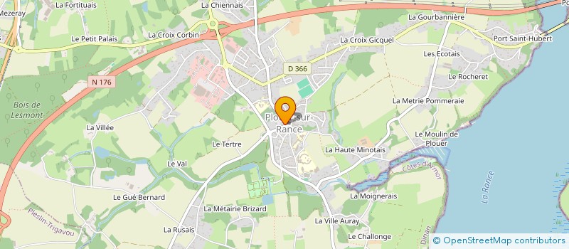 localisation de l'entreprise MADAME MARINE SIMON à PLOUER-SUR-RANCE