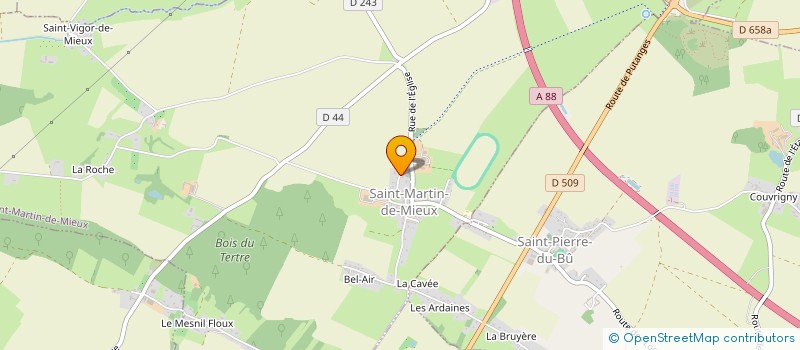 localisation de l'entreprise MADAME MARINE SIMON  SAINT-PIERRE-DU-BU