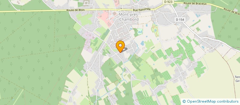 localisation de l'entreprise MADAME MARINE SIMON  CELLETTES