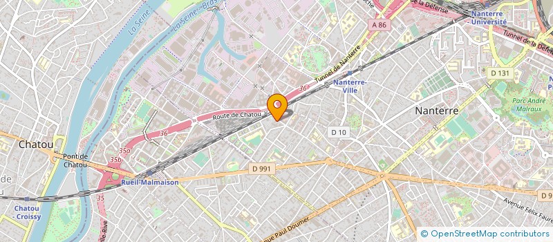 localisation de l'entreprise MADAME MARINE SIMON DE KERGUNIC  CROISSY-SUR-SEINE