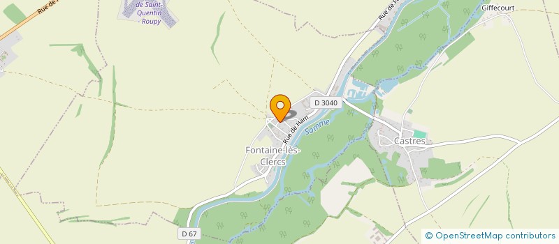 localisation de l'entreprise MADAME MARINE SIMONIN  FONTAINE-LES-CLERCS