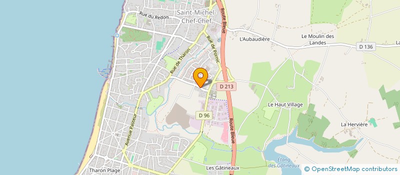 localisation de l'entreprise MADAME MARINE SNIEGULA  SAINT-MICHEL-CHEF-CHEF