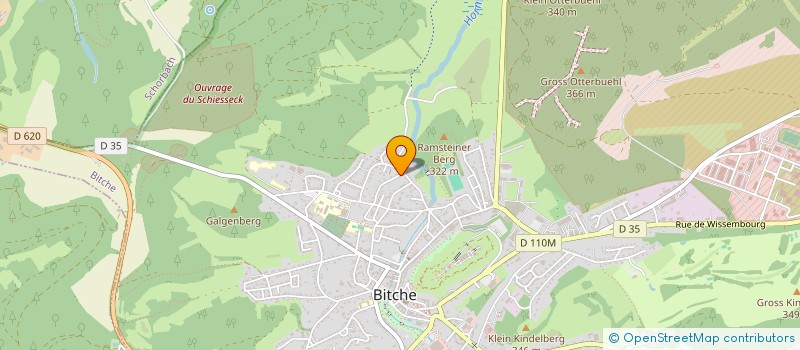 localisation de l'entreprise MADAME MARINE SOLAREK  BITCHE