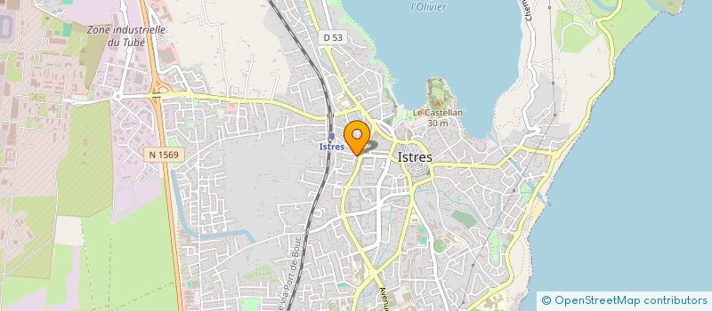 localisation de l'entreprise MADAME MARINE SOSIC à ISTRES