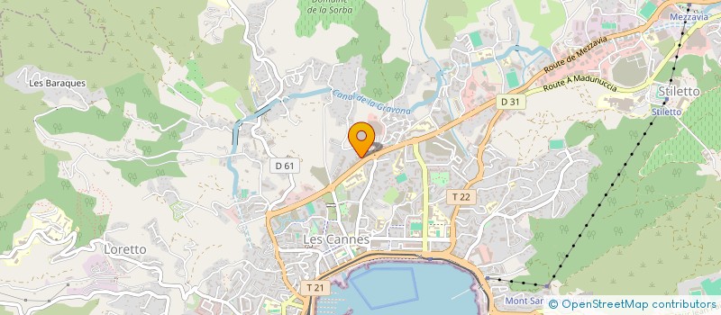 localisation de l'entreprise MADAME MARINE SPANEDDA  AJACCIO