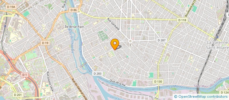 localisation de l'entreprise MADAME MARINE SPITERI à SAINT-MAUR-DES-FOSSES