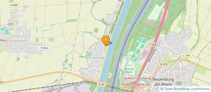 localisation de l'entreprise MADAME MARINE STACKLER  CHALAMPE