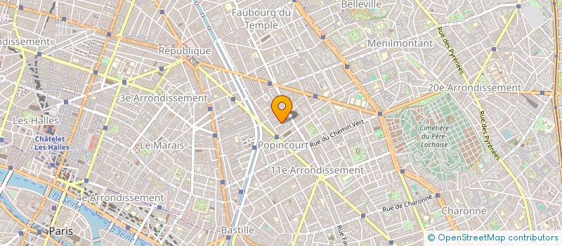 localisation de l'entreprise MADAME MARINE STISI  PARIS