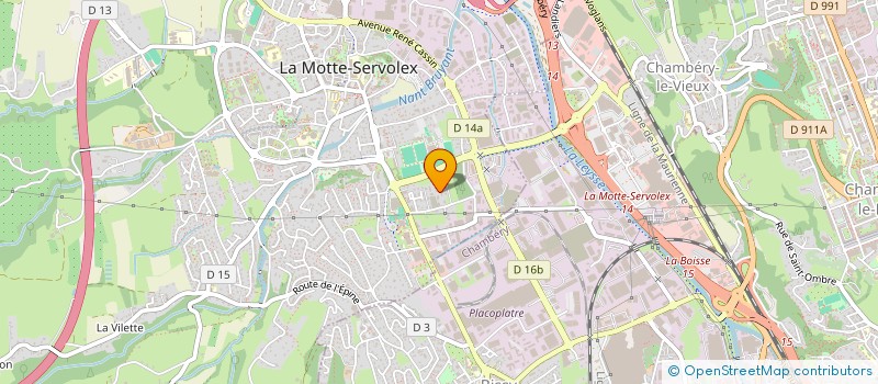 localisation de l'entreprise MADAME MARINE SUHARD--LAMY  LA RAVOIRE