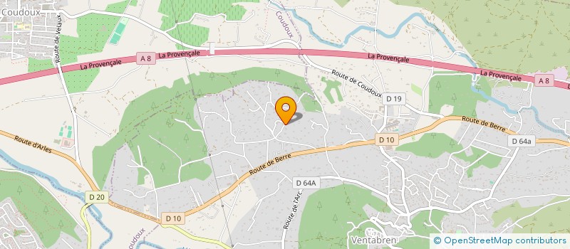 localisation de l'entreprise MADAME MARINE SUSINI  VENTABREN