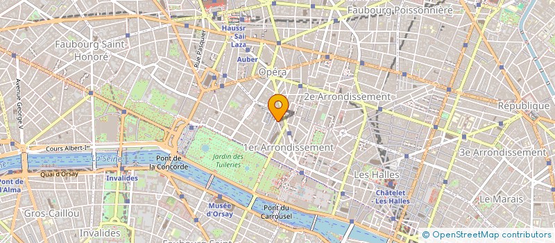 localisation de l'entreprise MADAME MARINE SZALAJSKI  PARIS