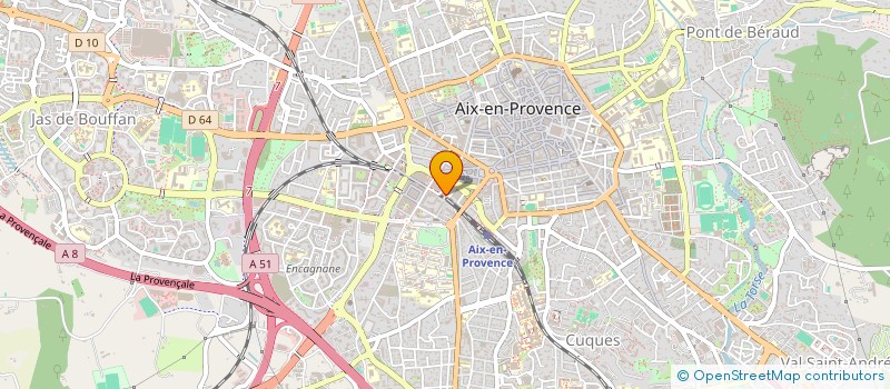 localisation de l'entreprise MADAME MARINE TADIE à AIX-EN-PROVENCE