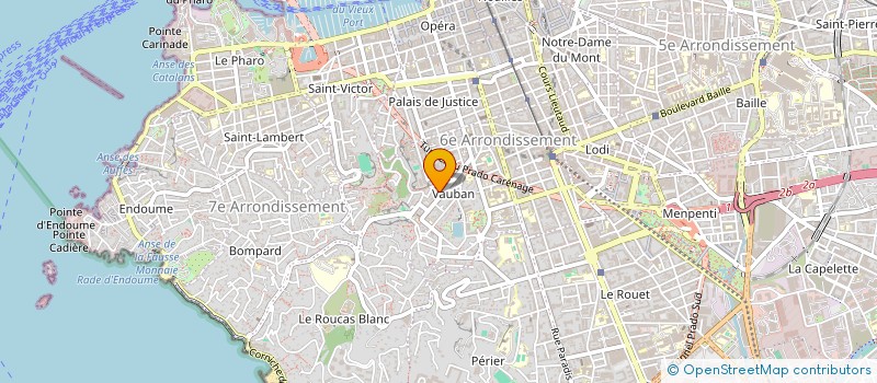 localisation de l'entreprise MADAME MARINE TALRICH à MARSEILLE