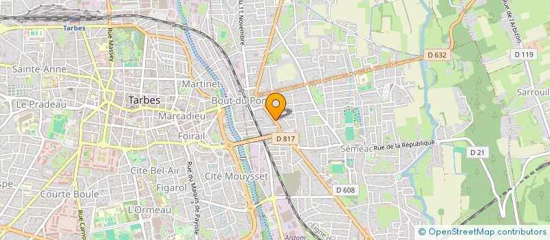 localisation de l'entreprise MADAME MARINE TARDY  SEMEAC