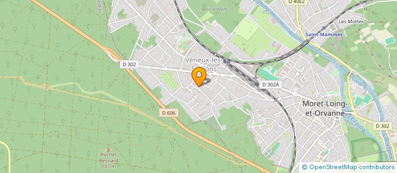 localisation de l'entreprise MADAME MARINE TEIGNER  MONTEREAU-FAULT-YONNE