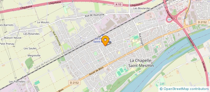localisation de l'entreprise MADAME MARINE TEMPLIER à LA CHAPELLE-SAINT-MESMIN