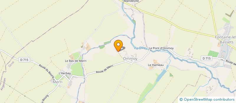 localisation de l'entreprise MADAME MARINE THEULEAU à OMMOY