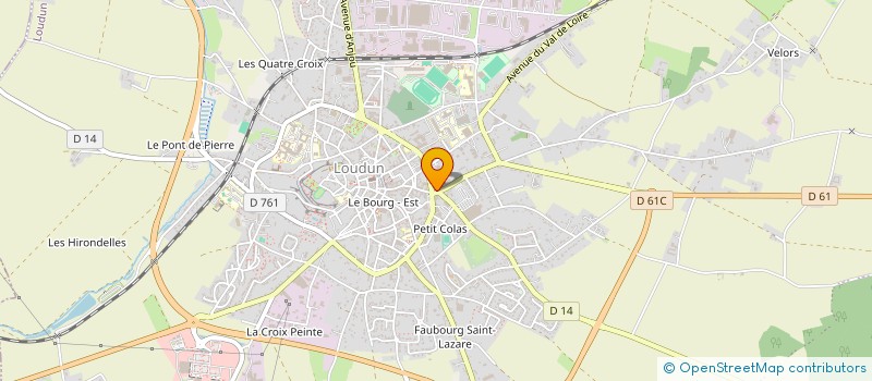 localisation de l'entreprise MADAME MARINE THIERRY  LES TROIS-MOUTIERS