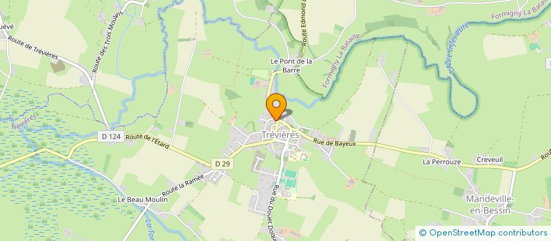 localisation de l'entreprise MADAME MARINE THOUMYRE  TREVIERES