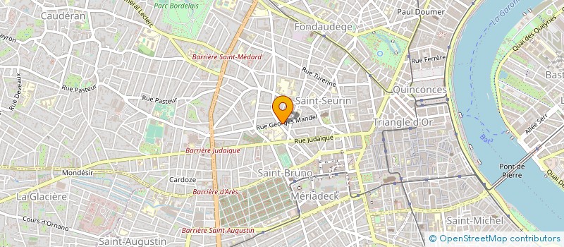 localisation de l'entreprise MADAME MARINE TILLAY-DOLEDEC  BORDEAUX