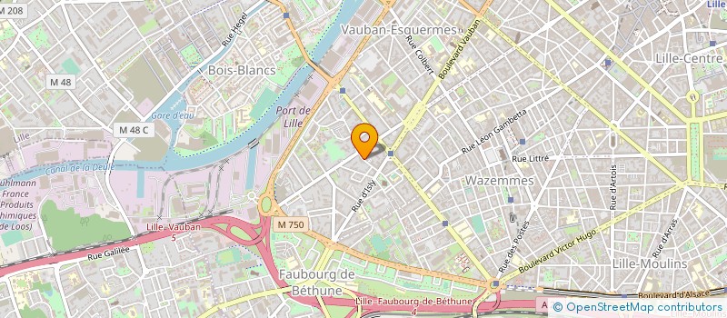 localisation de l'entreprise MADAME MARINE TOCCO à LILLE