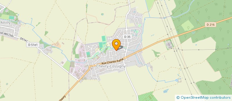 localisation de l'entreprise MADAME MARINE TRANNIN  CHEVRY-COSSIGNY