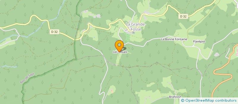 localisation de l'entreprise MADAME MARINE TREVISAN  LA GRANDE-FOSSE