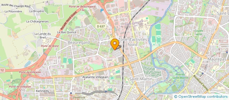 localisation de l'entreprise MADAME MARINE TRISTAN  RENNES