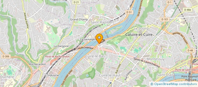 localisation de l'entreprise MADAME MARINE TRONCY à CALUIRE-ET-CUIRE