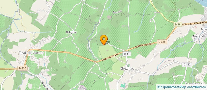 localisation de l'entreprise MADAME MARINE VACHER  GREZILLAC