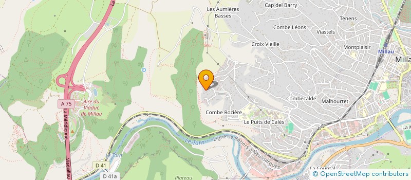 localisation de l'entreprise MADAME MARINE VALETTE  LA ROQUE-SAINTE-MARGUERITE