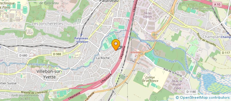 localisation de l'entreprise MADAME MARINE VAN DEN BURG  VILLEBON-SUR-YVETTE