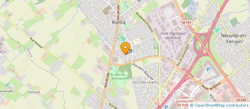 localisation de l'entreprise MADAME MARINE VAN RENNE à RONCQ