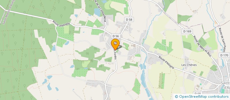 localisation de l'entreprise MADAME MARINE VANDAMME  SAINT-MARTIN-D'AUXIGNY