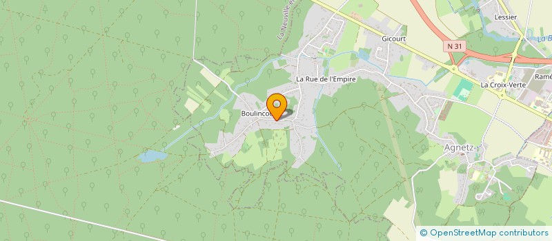 localisation de l'entreprise MADAME MARINE VANDENDAELE  AGNETZ