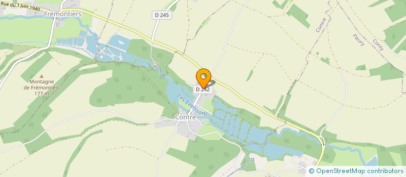 localisation de l'entreprise MADAME MARINE VANDENDAELE  CONTRE