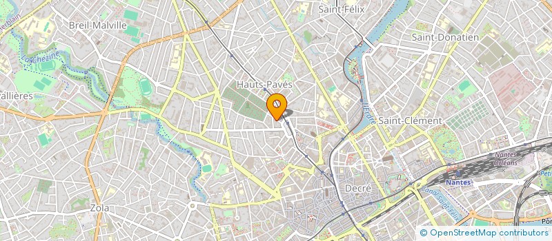 localisation de l'entreprise MADAME MARINE VANDEVOORDE à NANTES