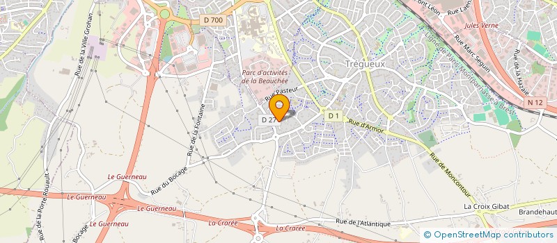 localisation de l'entreprise MADAME MARINE VANDORME à TREGUEUX