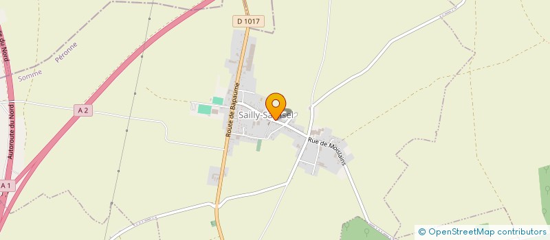 localisation de l'entreprise MADAME MARINE VANSTEENBERGHE  SAILLY-SAILLISEL