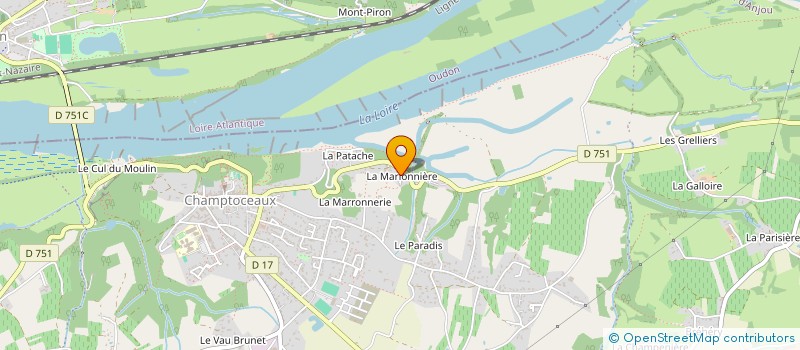 localisation de l'entreprise MADAME MARINE VASLIN à OREE-D'ANJOU