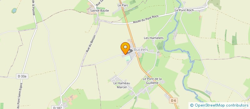 localisation de l'entreprise MADAME MARINE VAUTIER  BUCEELS