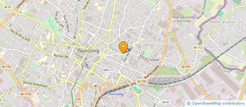 localisation de l'entreprise MADAME MARINE VAUTIER  TOURCOING