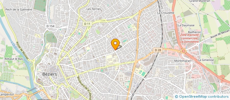 localisation de l'entreprise MADAME MARINE VENTRE à BEZIERS